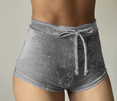 Velvet-Ease Lounge Shorts