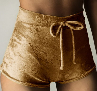 Velvet-Ease Lounge Shorts
