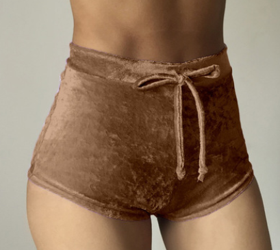 Velvet-Ease Lounge Shorts