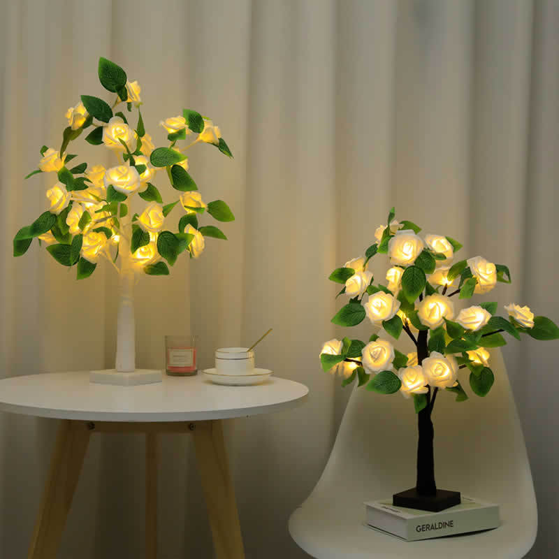 Forever-Rose Bouquet Lamp