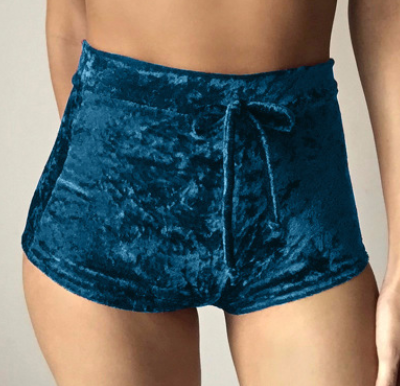 Velvet-Ease Lounge Shorts