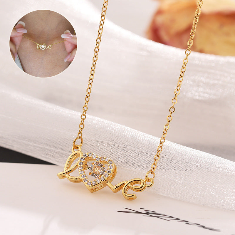 Golden-Love Dainty Chain