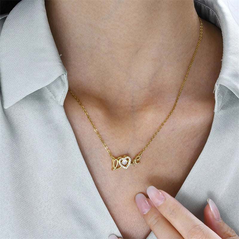 Golden-Love Dainty Chain