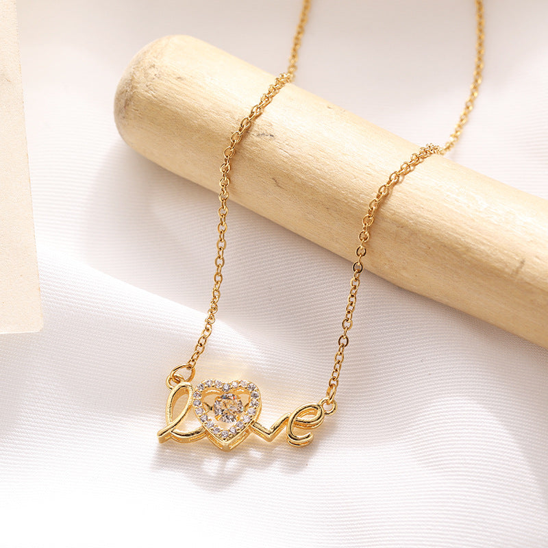 Golden-Love Dainty Chain