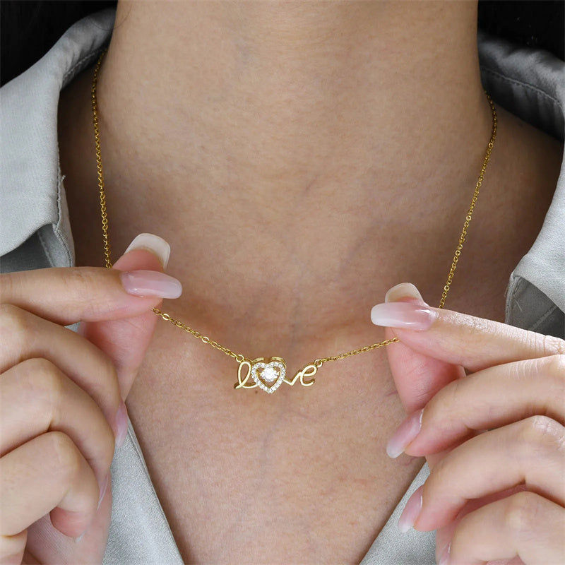 Golden-Love Dainty Chain