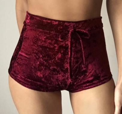 Velvet-Ease Lounge Shorts