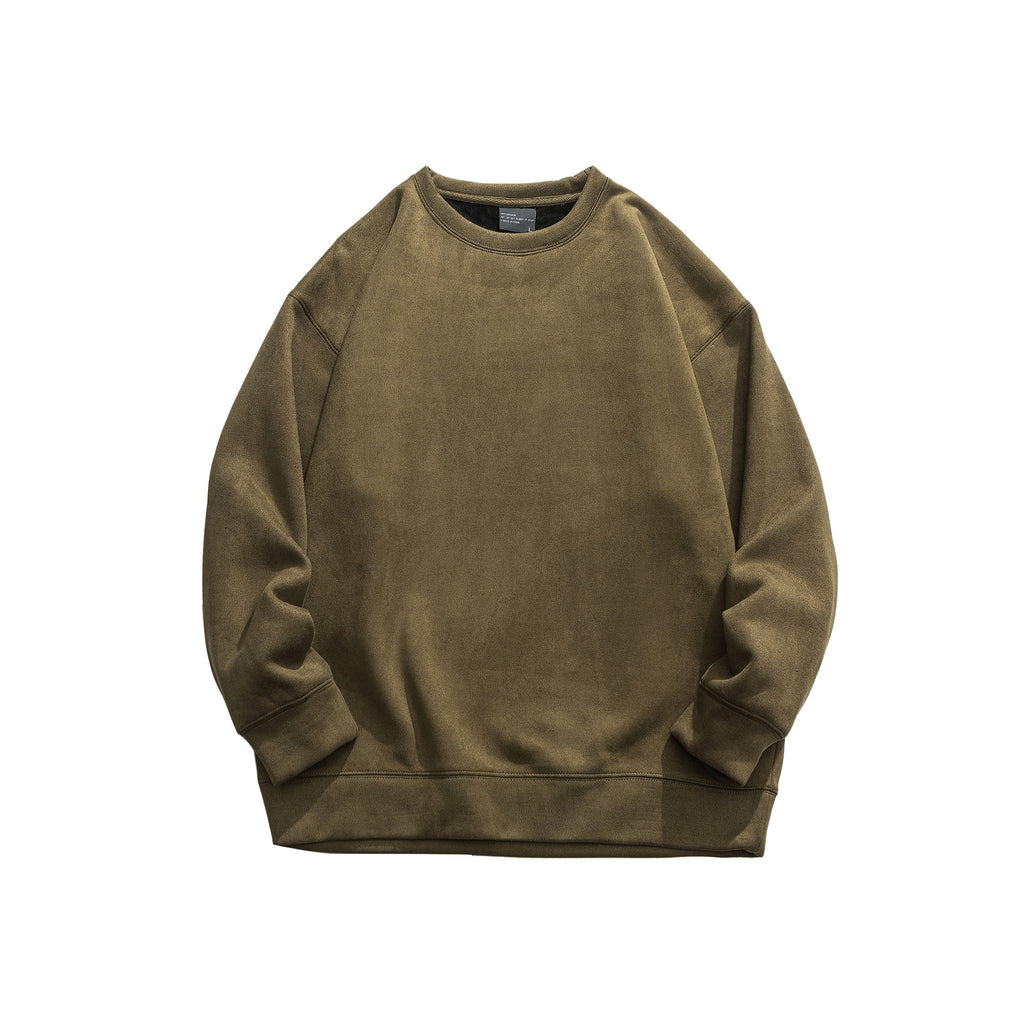 Suede-Comfort Pullover