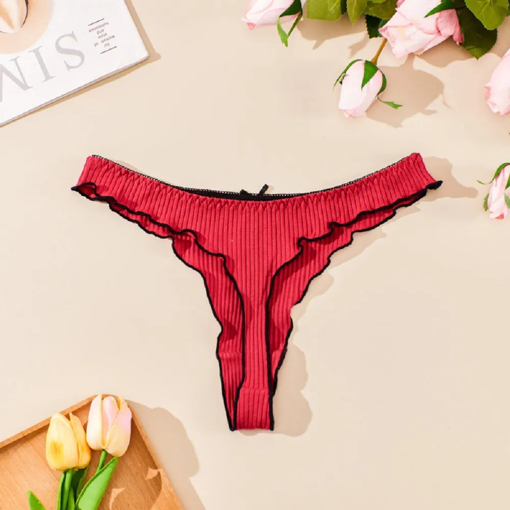 Bikini-Soft Cotton Thong