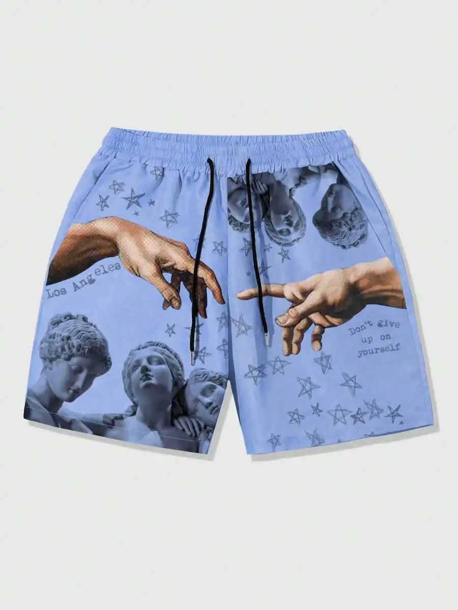 Divine-Touch Swim Trunks