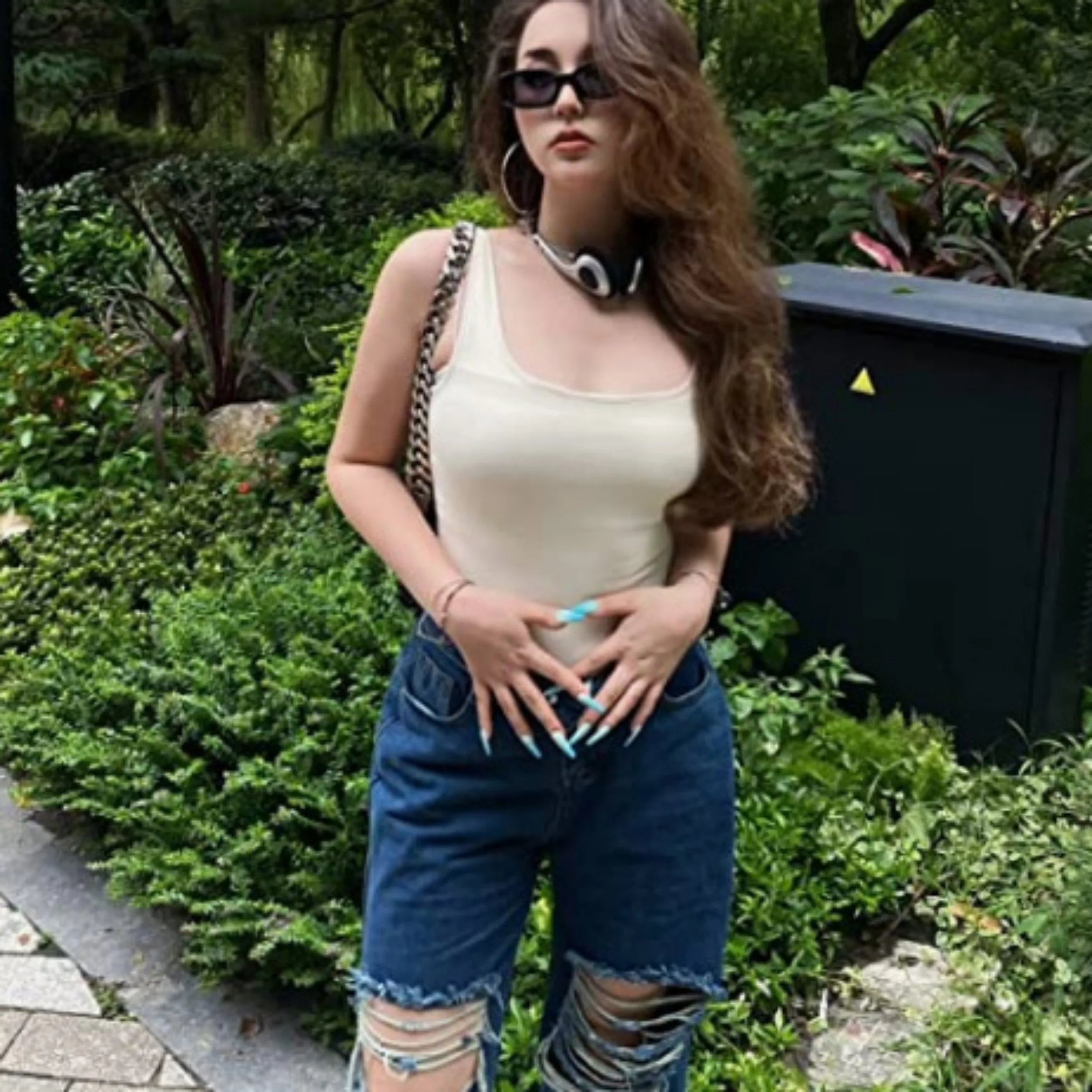 Ribbed-Tight Tank Onesie