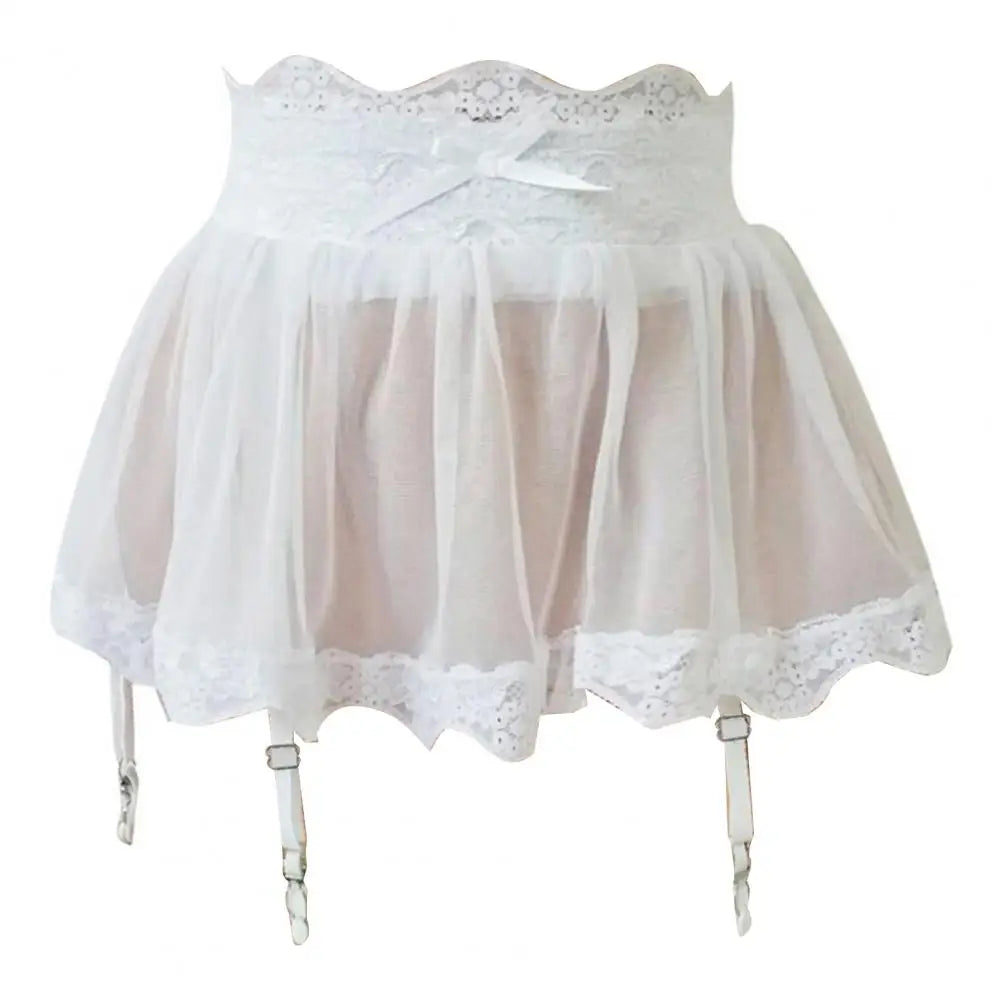 Mesh-Bunny Lingerie Skirt