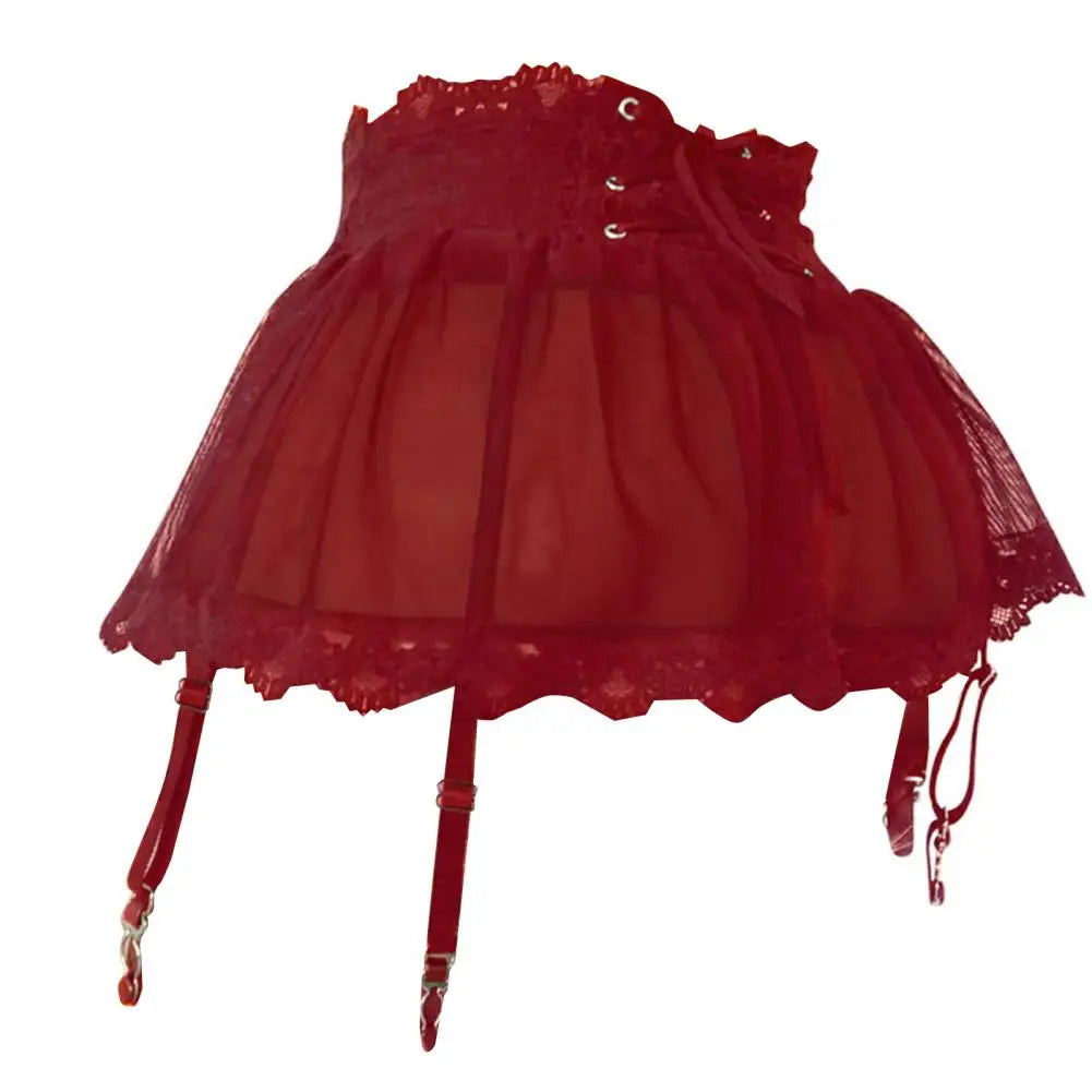 Mesh-Bunny Lingerie Skirt