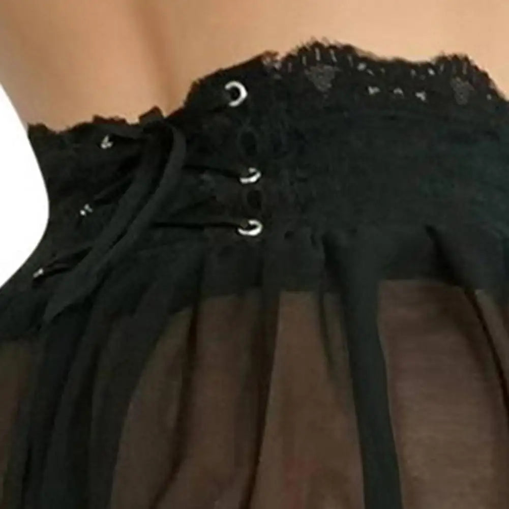 Mesh-Bunny Lingerie Skirt