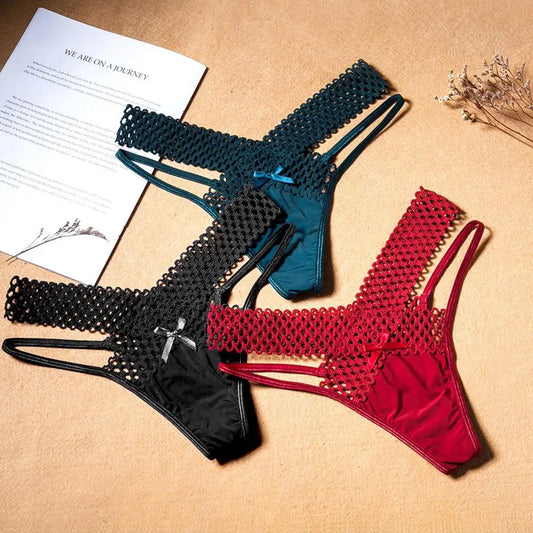 Princess-Cut Hollowed Thong
