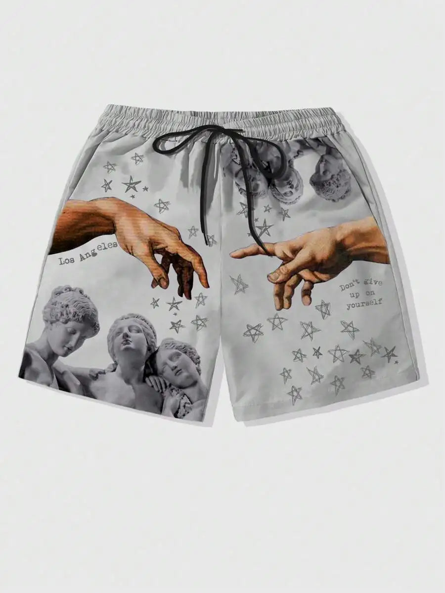 Divine-Touch Swim Trunks