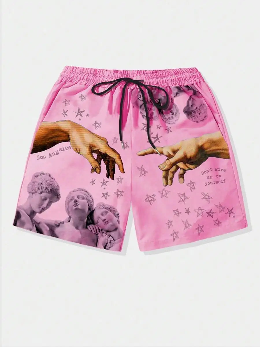 Divine-Touch Swim Trunks