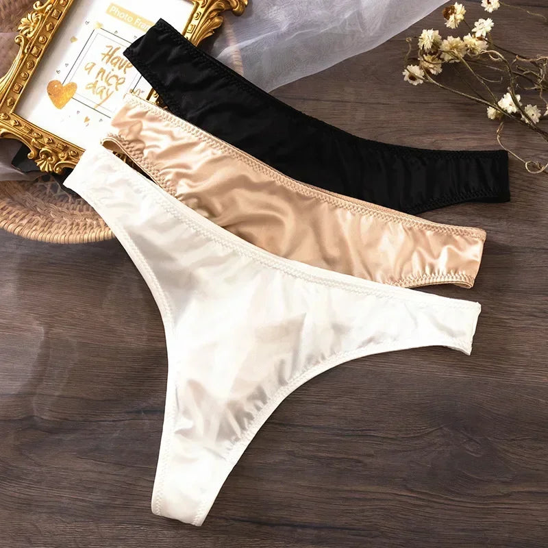 Silk-Touch Thong Briefs