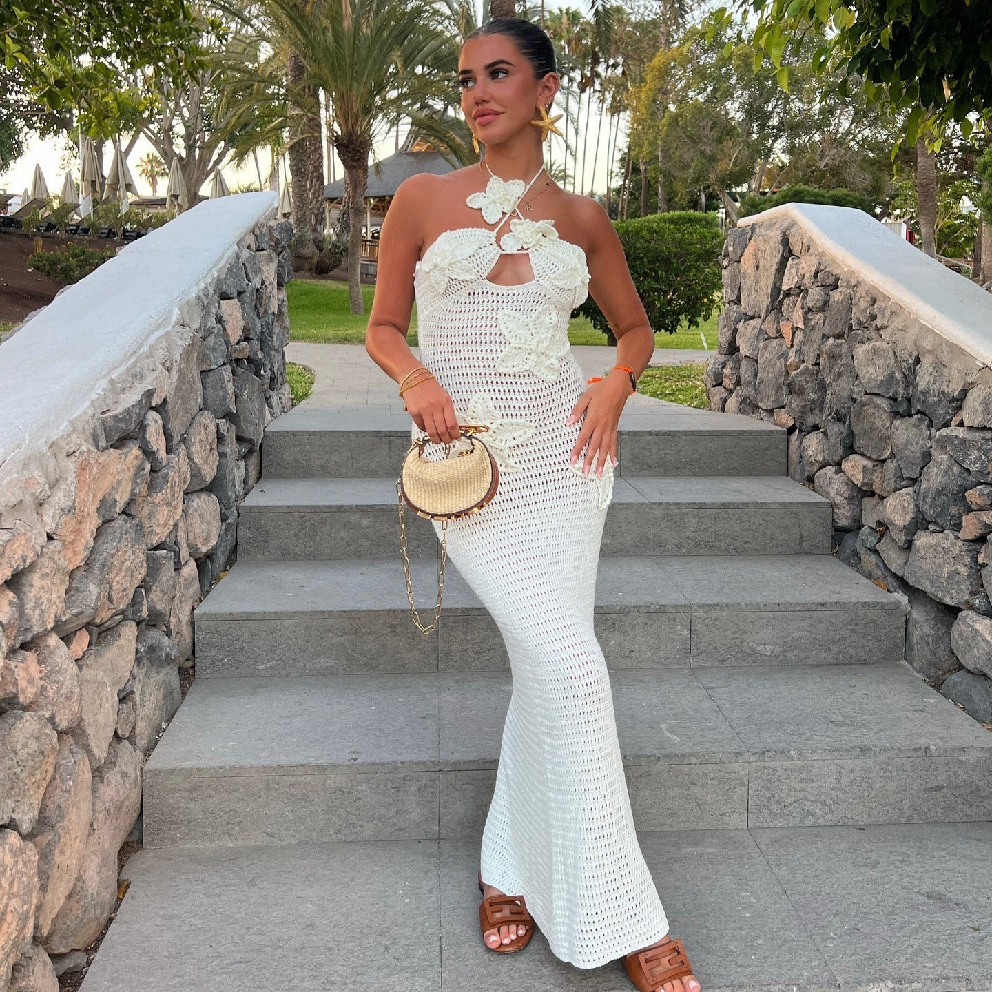 Seaside-Flower Maxi