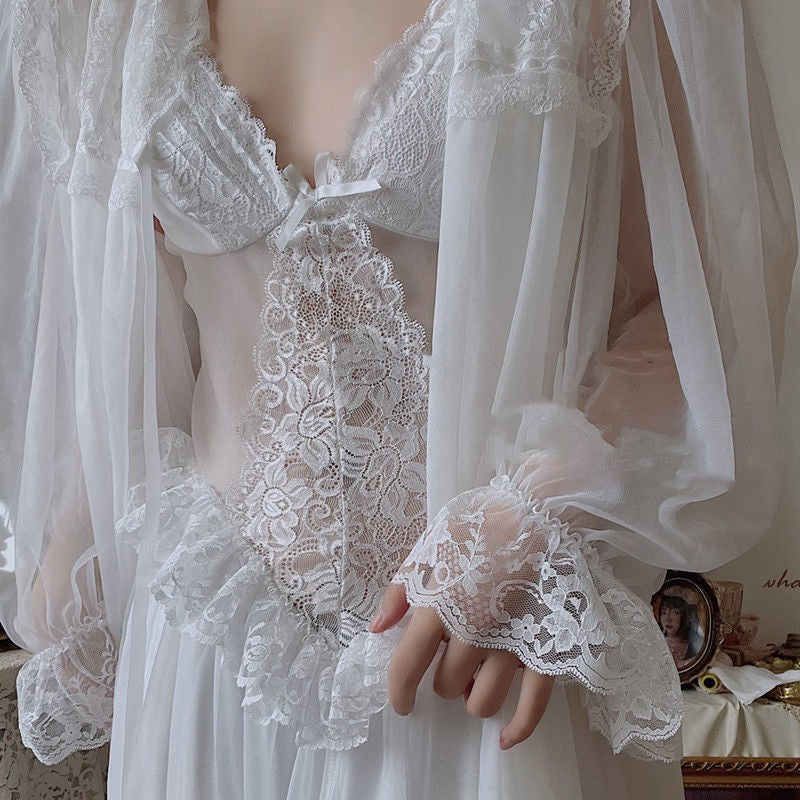 Lace-Dream Lounge Set