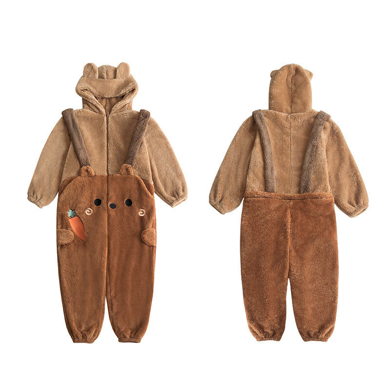 Cuddle-Bear Onesie Pajamas